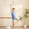 Girls Gymnastics Leotards Sparkle 4 Piece Dance Unitard for Kids Toddler Athletic Tumbling Outfits with Short 6