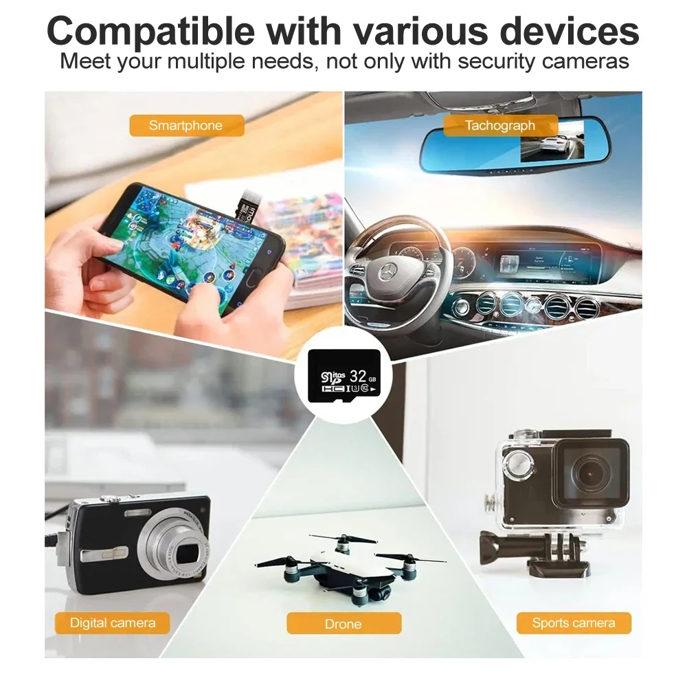 بطاقة PEGATAH Micro SD XC عالية السرعة