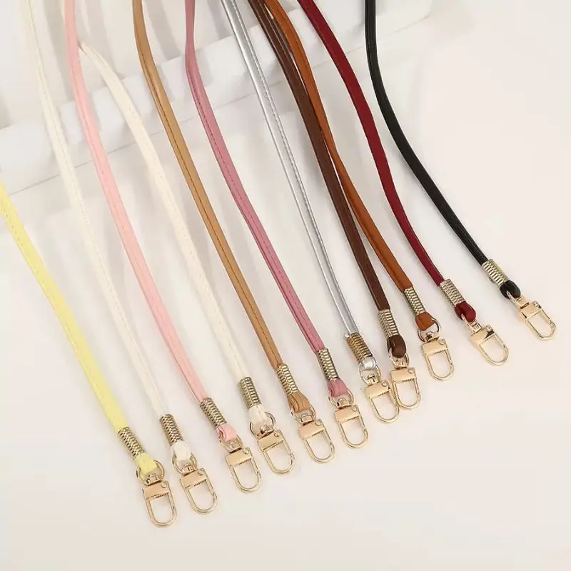 Elegant PU Leather Crossbody Shoulder Strap - 120cm Replacement with Buckle