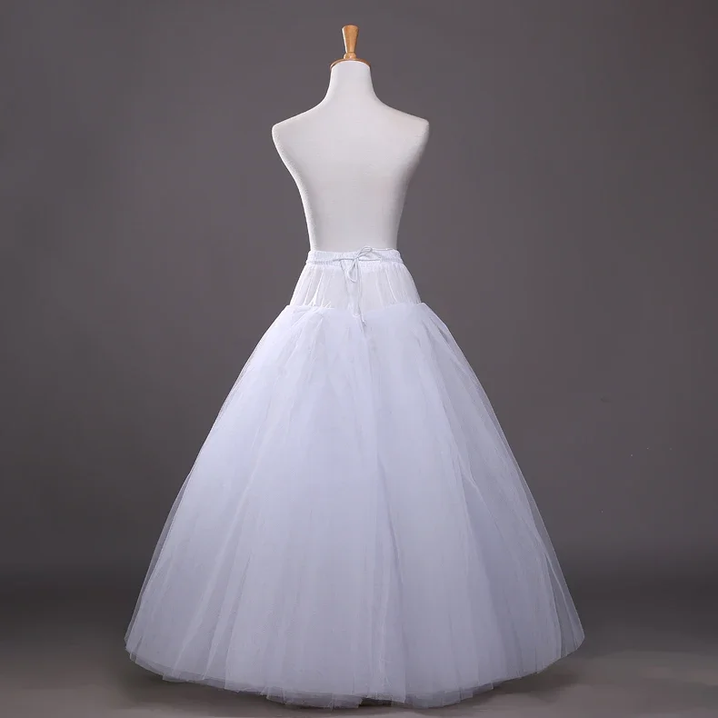 

3-layer boneless wedding dress skirt support bridal dress loop less apron daily performance dress support skirt skirt