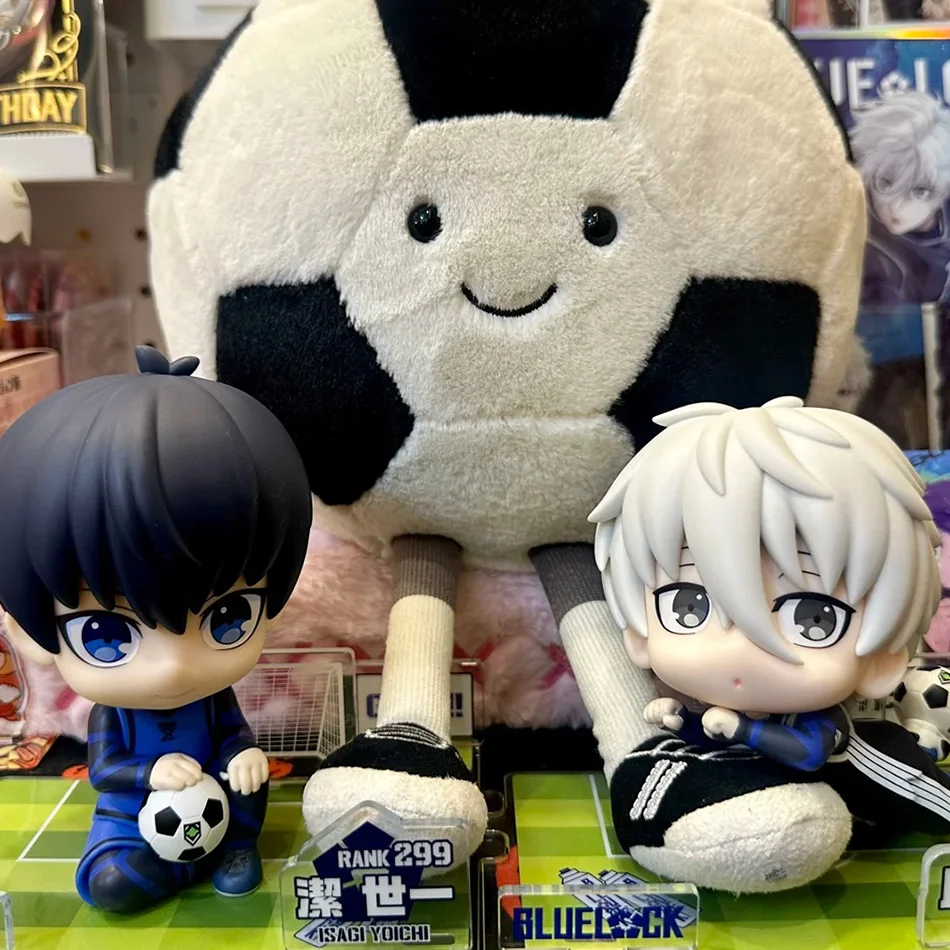 Blue Lock Anime Action Figures - Isagi Yoichi & Nagi Seishiro Q Version PVC Collectible Figurines