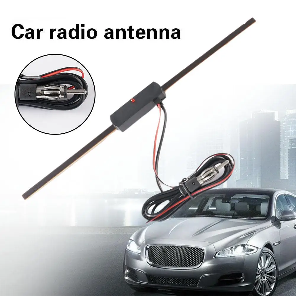 1PcsUniversalCarElectronicRadioAntennaWindshield12VSignalRadio