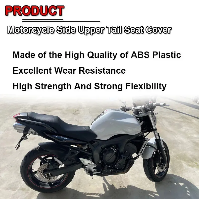 FZ6 N Motorcycle Accessories Rear Passenger Upper Tail Seat Cowl Fit For YAMAHA FZ6 FZ6-N FZ6N 2007-2009 Side Panel Fairing Cove motorcycle accessories motorcycle fairing