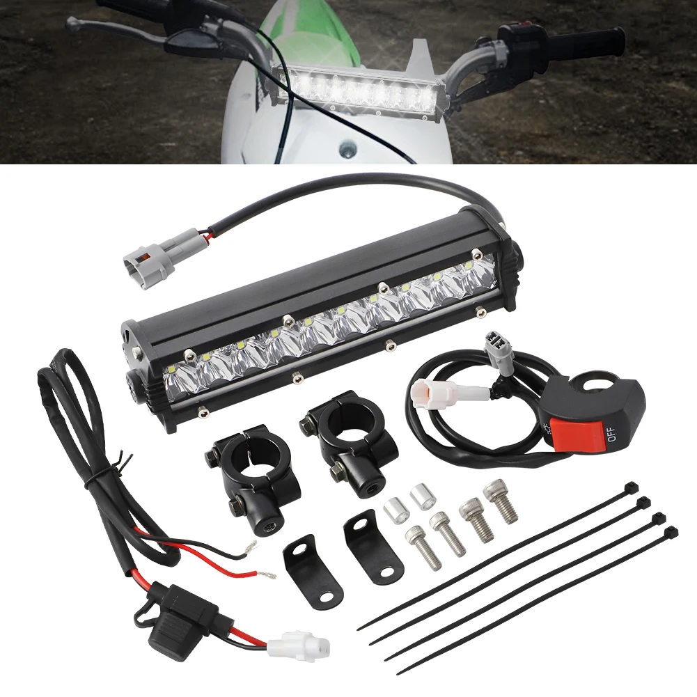 

Универсальный комплект светодиодных фар «подключи и работай» для Yamaha TTR110 Kawasaki KLX110 Honda CRF110