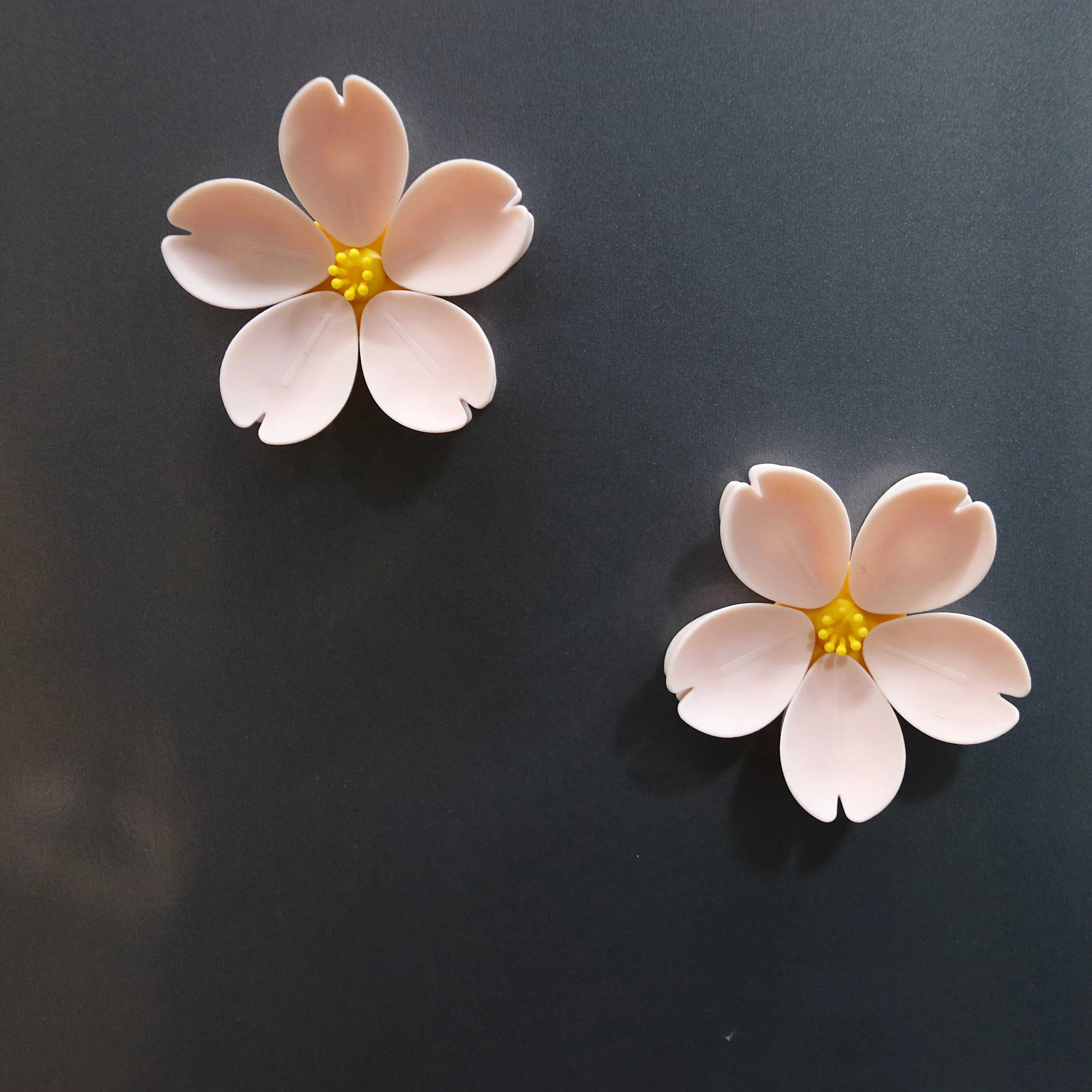 Sakura Magnetic Sealing Clip ABS-Stainless Steel INS Aesthetic Moisture Proof Kitchen Home Decor Flower Shape Gift for Valentine