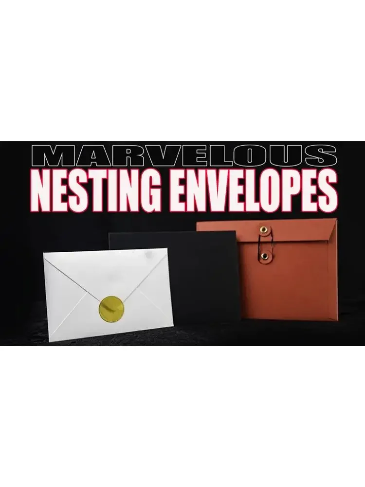 

Marvelous Nesting Envelopes -Magic tricks