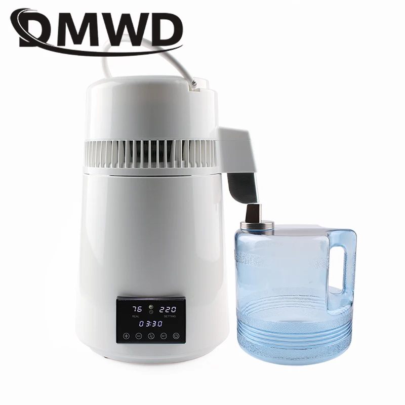 Distillatore Di Acqua Pura 110V/220V 4L Filtro Per Macchina Per Acqua Distillata Dentale Contenitore Per Purificatore Di Distillazione Elettrica In Ac