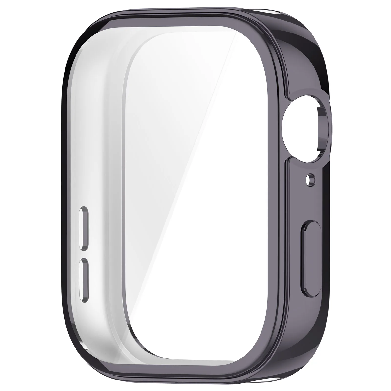 Full Cover TPU Screen Protector Case for SmartWatch - Protective Frame Bumper Shell Accessories