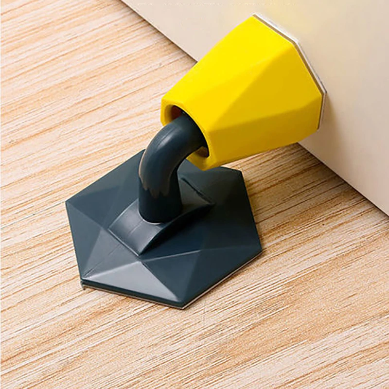 Mute Door Stopper Self Adheisve Door Wall er Practical Floor Protector Non-Pouch Anti-bump Stop