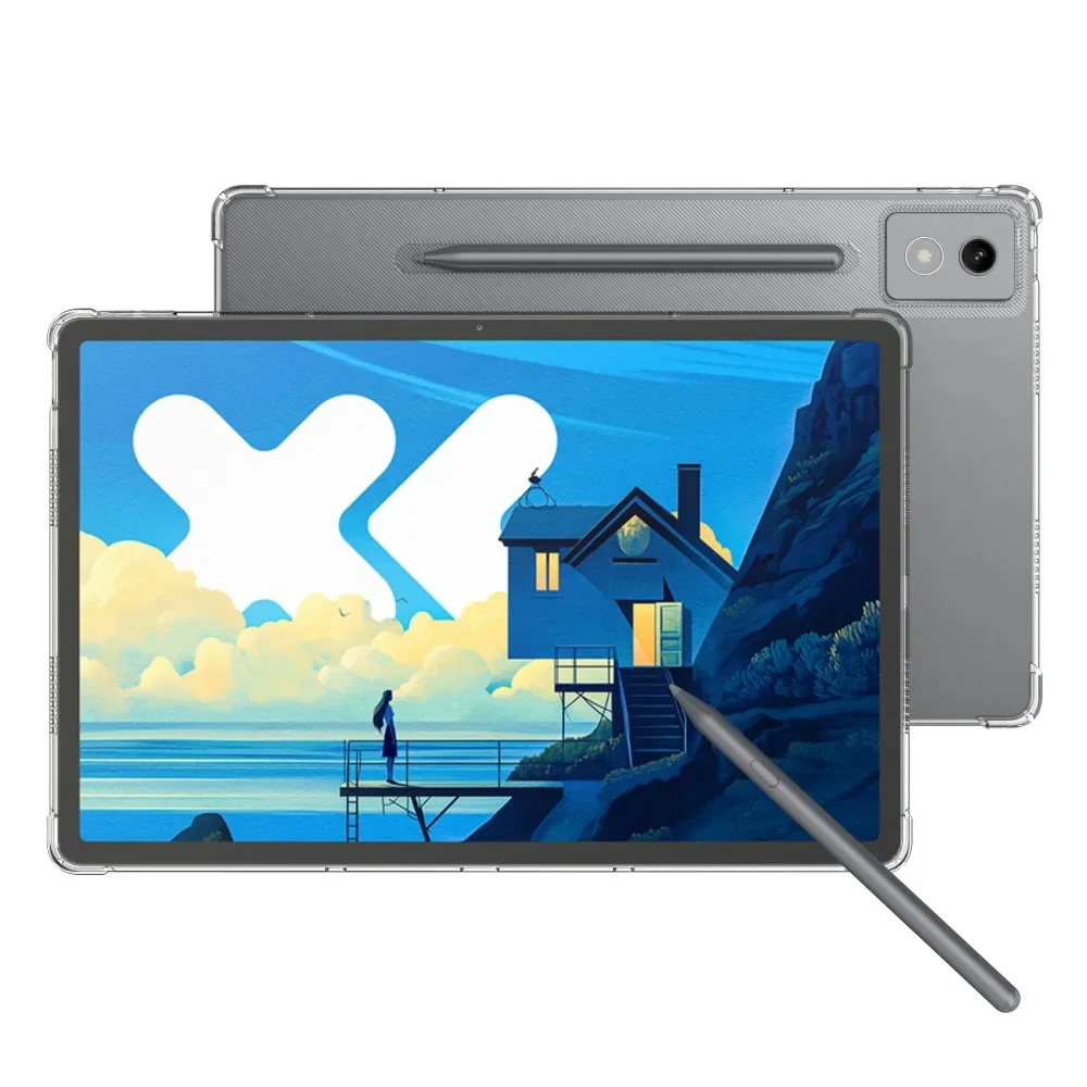 Transparent Air-Bag Silicone Shockproof Protective Tablet Case