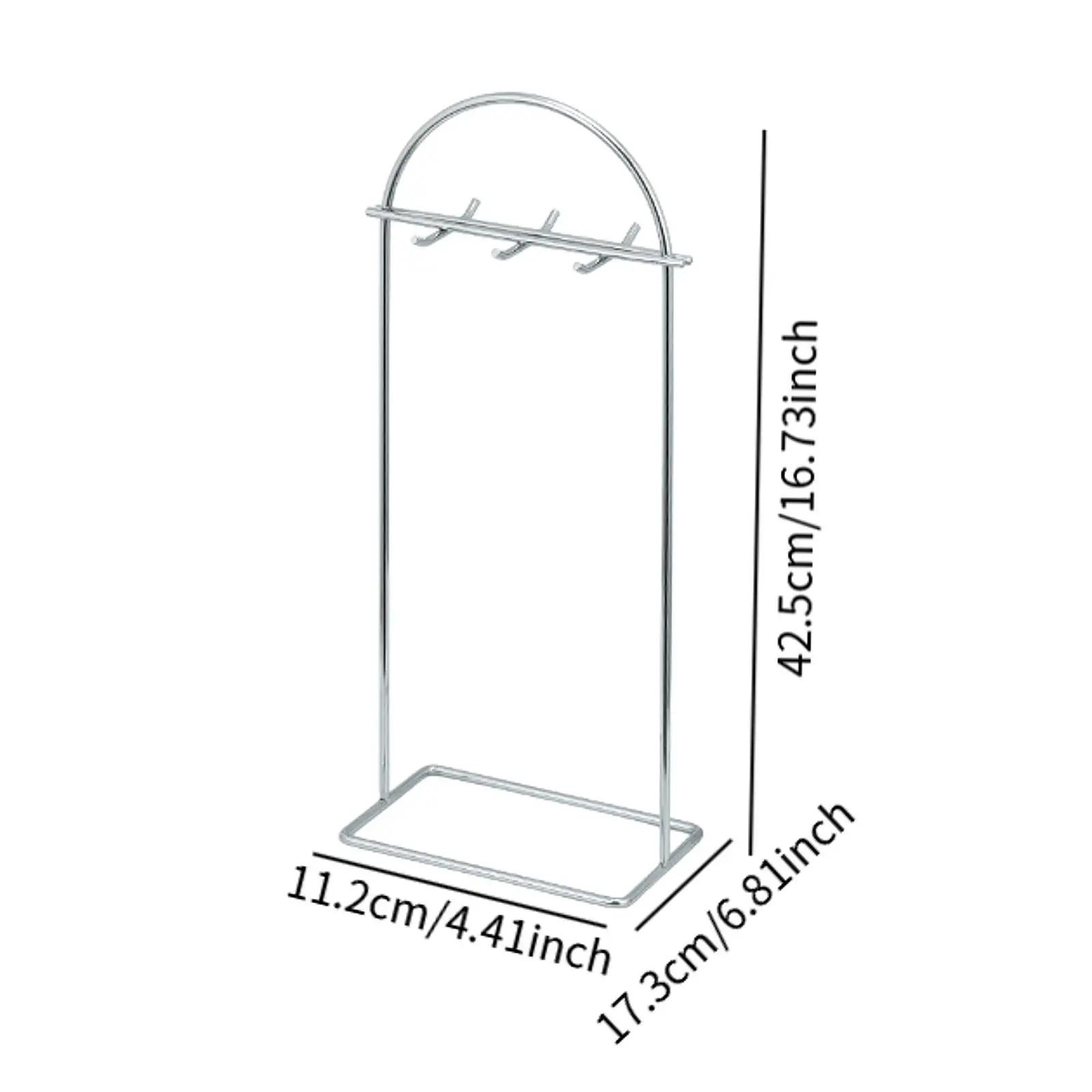 Kitchen Utensil Holder Standing Sturdy Stainless Steel Kitchenware Storage Rack