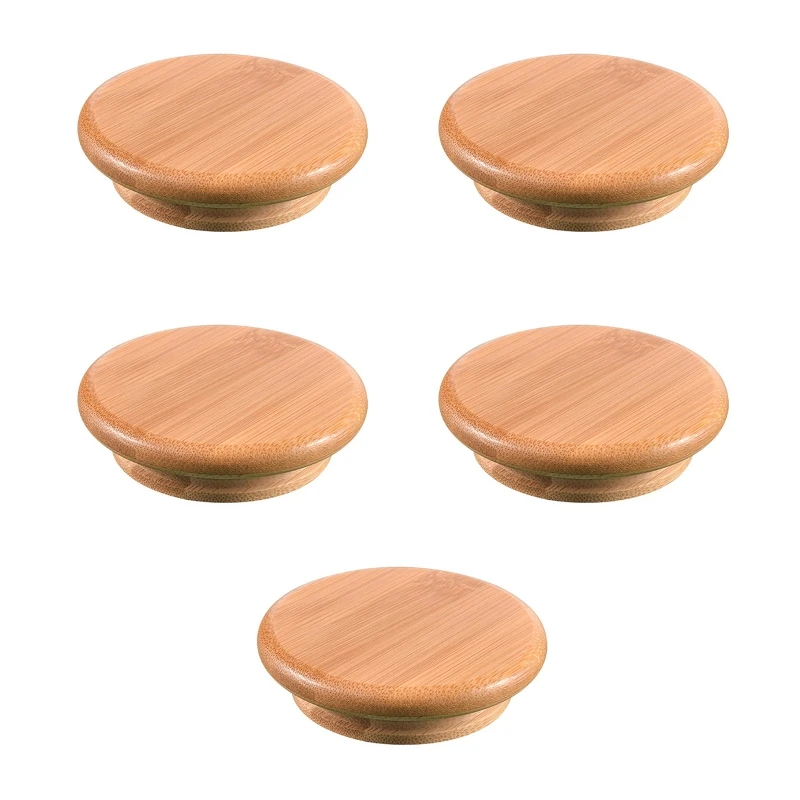 Y4QE Diy Crystal Epoxy Resin Sealed Bottle Storage Box Silicone Mold with Lid Wooden Cover Sealing Ring for DIY Crafts