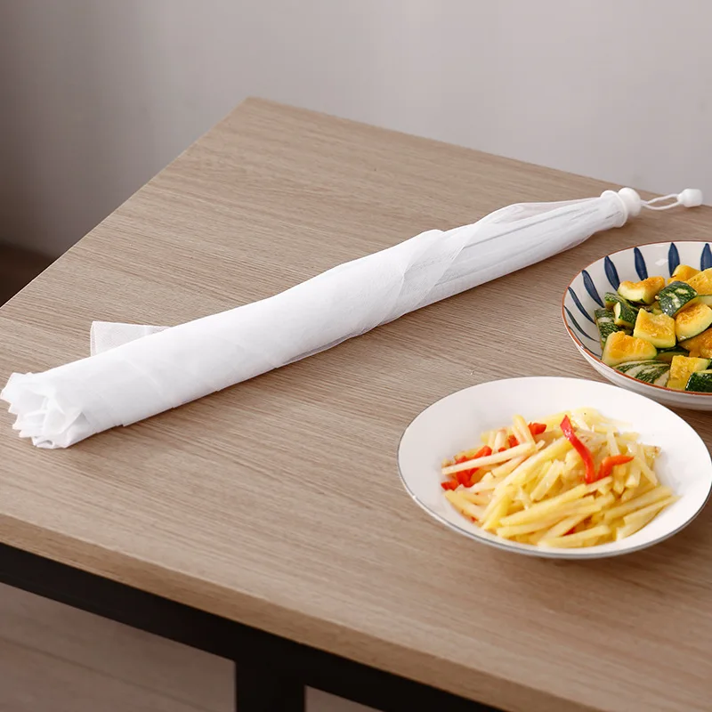 food cover 1pc White Square Folding Food Cover Outdoor and Indoor Dust-proof Anti-termite Fly-proof And Insect-proof Food Cover