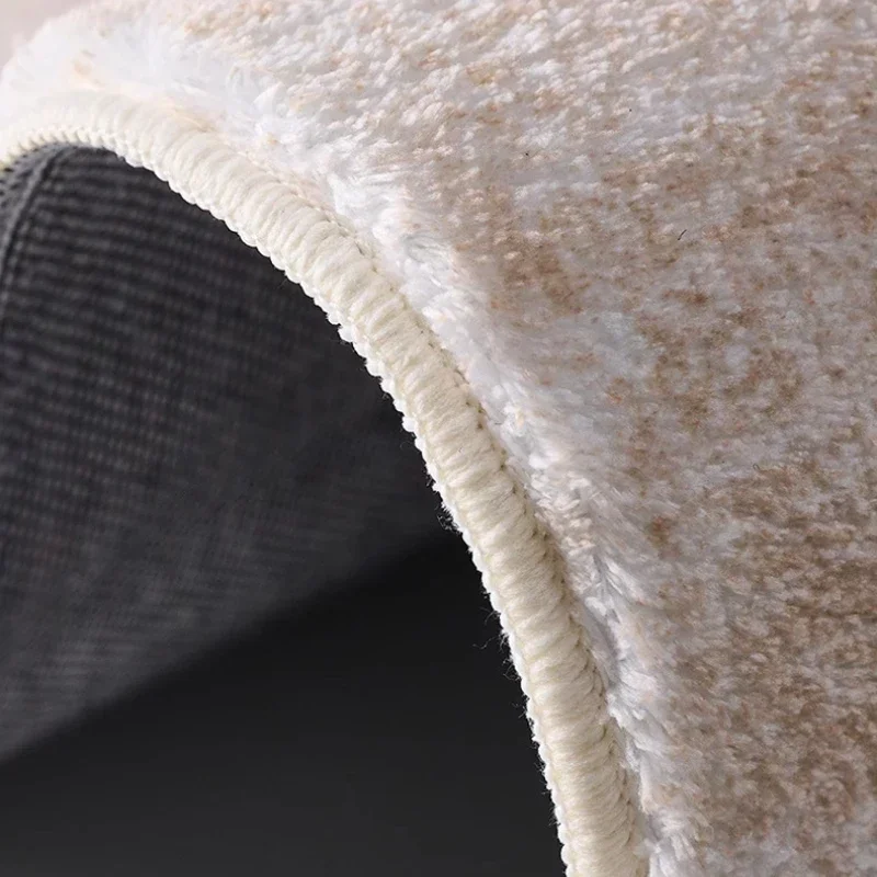 Light Luxury Living Room Decoration Carpet Large Area Rugs for Bedroom Fluffy Plush Bedside Floor Mat Thick Anti-slip Lounge Rug 6