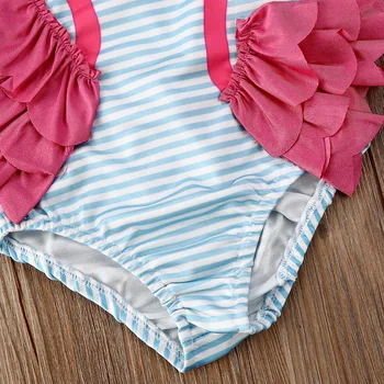 Citgeett Summer Flamingo Kid Baby Girl One Piece Bikini Swimwear Bathing Suit Swimsuit Beach Bodysuit Clothing 5
