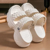 Comwarm Fashion Women's Slippers Platform Outdoor Female Slides Slip On Concise Slides EVA Soft Sole Comfortable Women's Sandals - Image 4