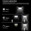 468 LED Solar Light Human Motion Sensor IP65 Waterproof Outdoor Automatic Lighting Garden Street Light 5