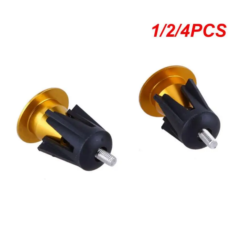 

1/2/4PCS Aluminum Handlebar End Plugs Expanding Locking Bar Caps Road Bike Plugs End Caps MTB Bike BMX