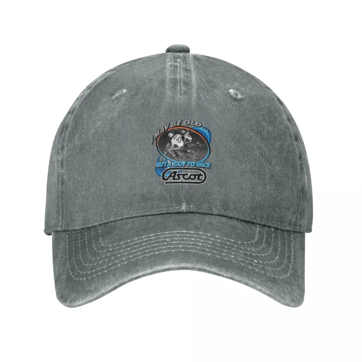 

ASCOT I may be OLD but I raced it Classic T-Shirt Cap Cowboy