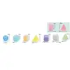 3D Shapes Geometric Solids Montessori Learning Toys Shape Sorter Sorting Geometric Shapes Blocks Set for Preschool Elementary 6