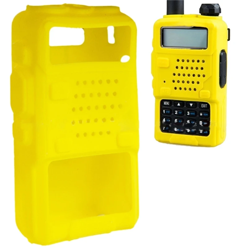 Silicone Rubber Protective Cover for Two-Way Radio Walkie-Talkies