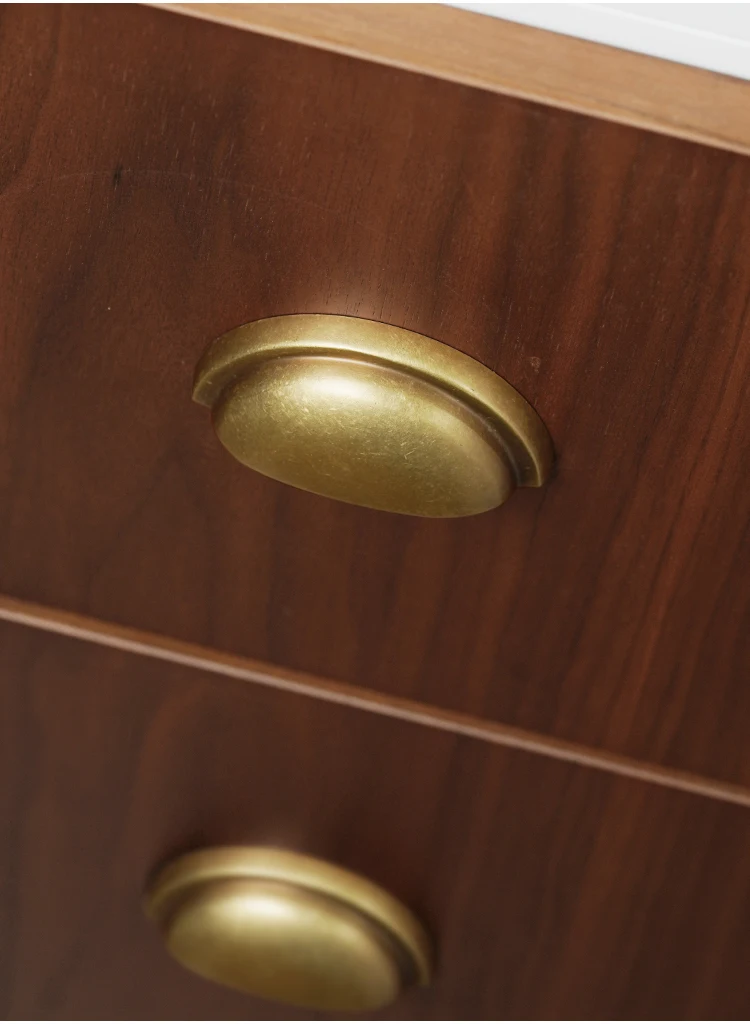 Dooroom Messing-Möbelgriffe, halbrunder Formgriff, Schrank, Kleiderschrank, Kommode, Schuhkarton, Schublade, Mülleimer, Hardware-Werkzeuge – Detail 4
