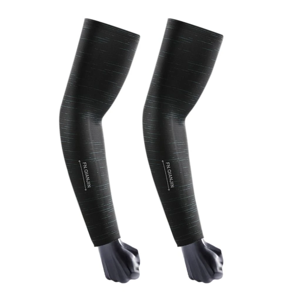 Ice Silk Sports Arm Sleeves Quick Drying Cycling Arm Sleeves Cover Sun