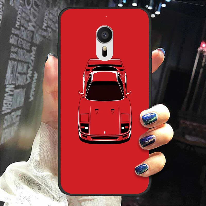 Silicone Phone Case For Meizu MX5 MX6 Cases Soft Cover Fundas For meizu mx5 mx6 Shell Fashion Cool JDM Sports Car Bumper best meizu phone cases Cases For Meizu