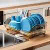 Kitchen Dish Bowl Draining Storage Rack, Tray Rack, Plastic Tableware, Bowl Dish Storage Box, Kitchen Utensils 1