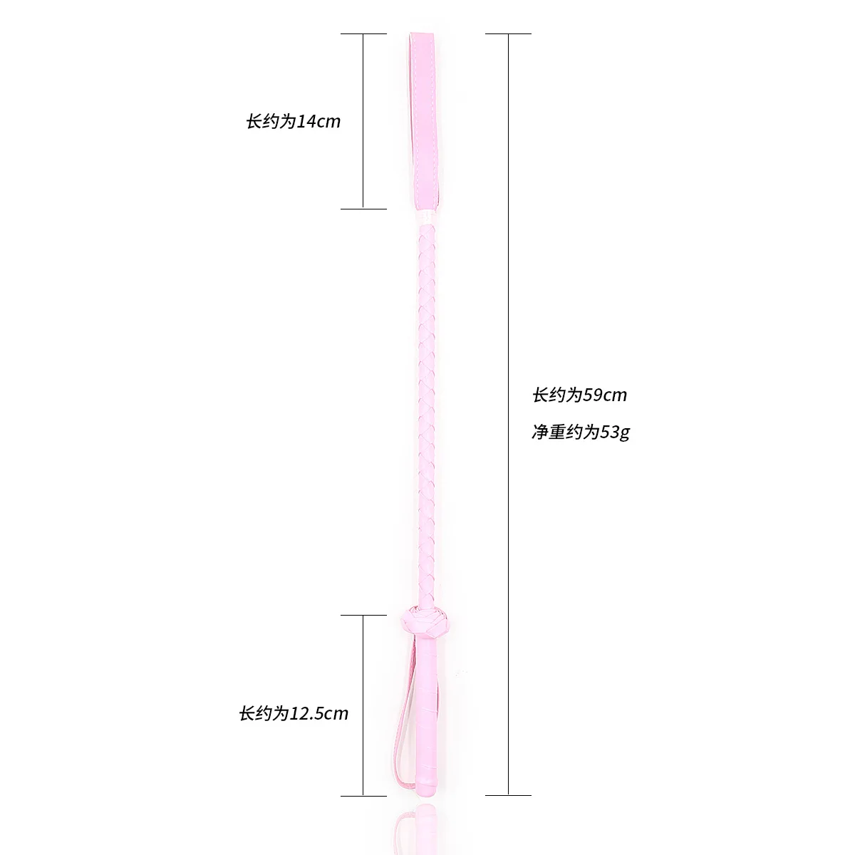 PU Leather Horse Whip Crops Equestrianism Paddles Riding Crop Horse Whips with Wrist Strap 3