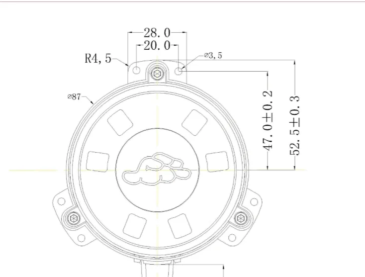 Ghxamp 87mm Feeling Music Low Frequency Vibration Speaker Subwoofer Plane Resonance Car Seats Home Massage SPA 20Hz-150Hz 1PC 6