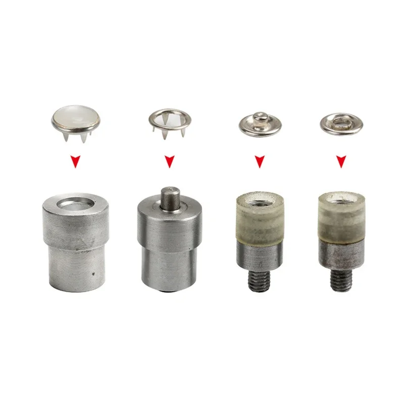 Five Claws Hollow Pearl Button Install Tool The Dies Molds Suitable for Manual Punching Machine