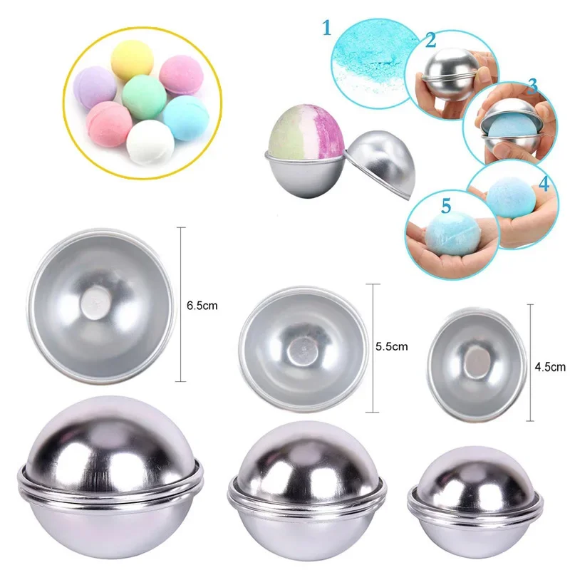 6pcs Round Soap Ball Molds 1
