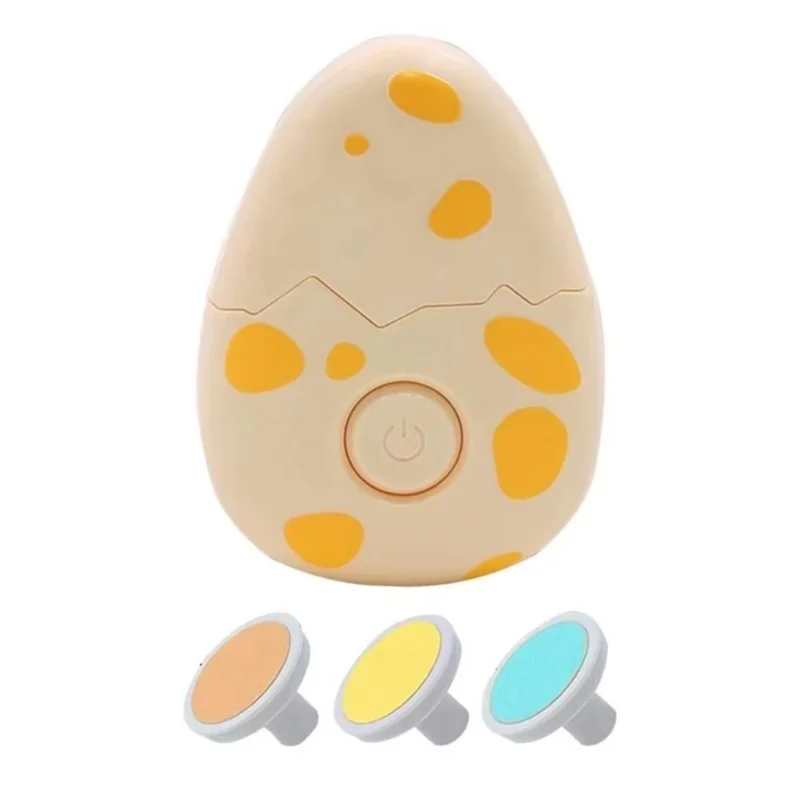 Electric Children Nail Trimmer Safe & Gentle Fornewborns Includes 3 Grinding Heads Fortrimming