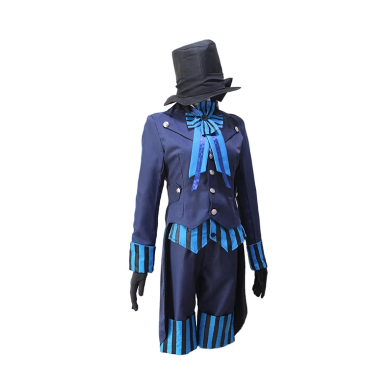 

Anime Black Butler Cosplay Costume Ciel Phantomhive Book Of The Atlantic Cosplay Halloween Costumes Set Male Clothes