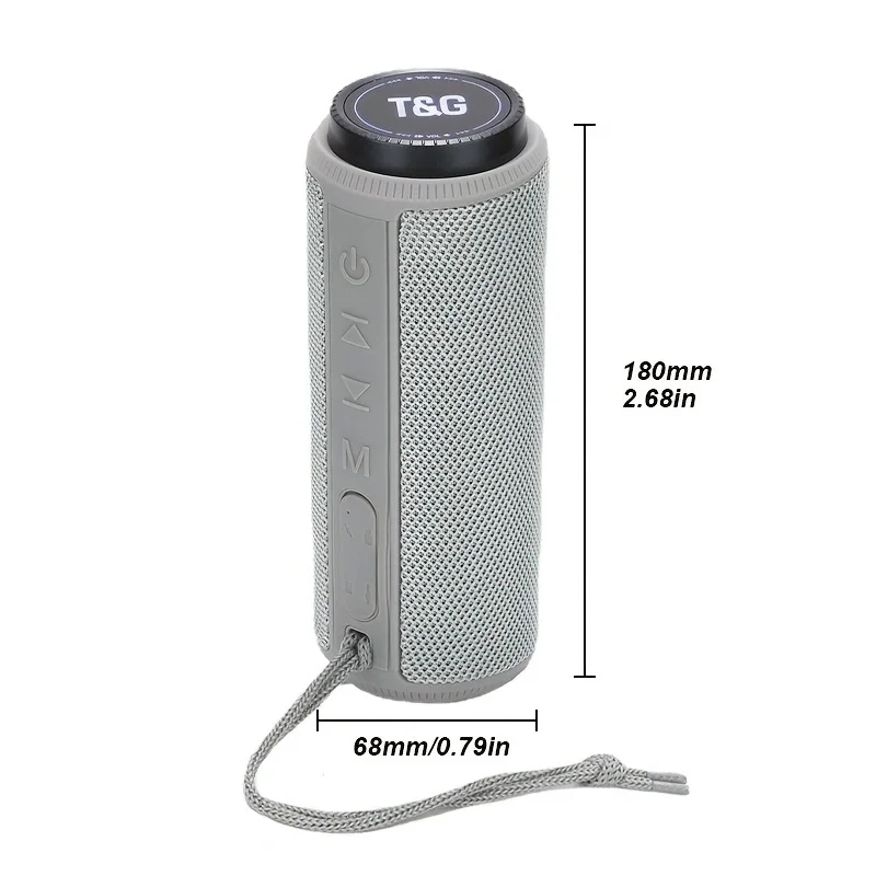 TG332 무선 블루투스 스피커, 스테레오 스피커, 휴대용, 야외, TF, USB, AUX, 휴대폰 연결, 태블릿, TV 파티 선물
