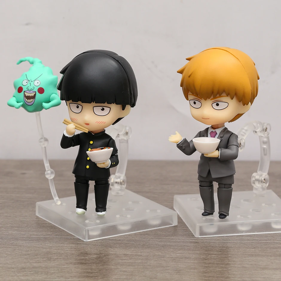 Mob Psycho 100 III 1913 Shigeo Kageyama 1922 Arataka Reigen Action Figure  Face Changeable Toys Collection Model Doll Gift