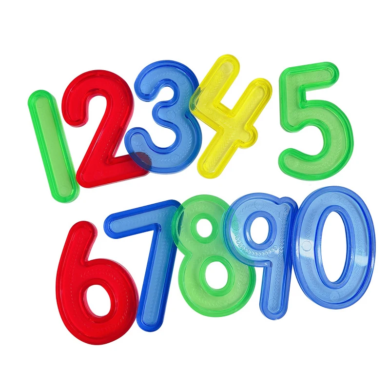 Kids Montessori Educational Toys Transparent Letters And Numbers Math Signs Learning Resources Juegos Did&aacute;cticos Para Ni&ntilde;os