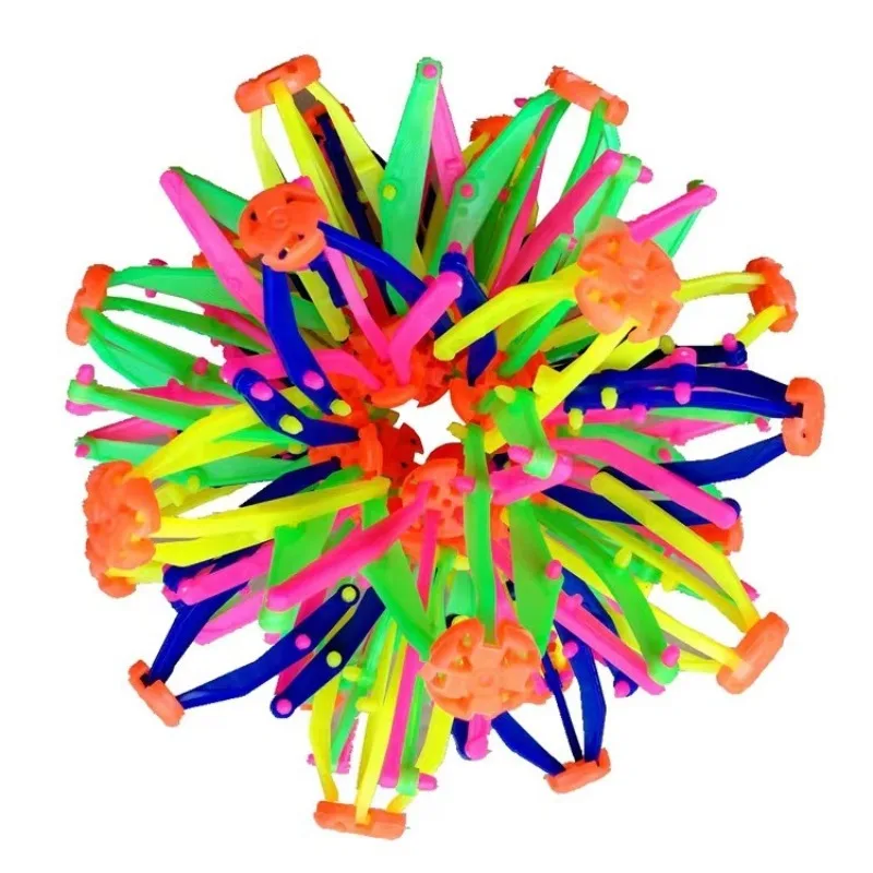 

Children Magic Telescopic Ball Expandable Plastic Ball Toy Stress Relief Relaxation Flower Ball Parent-child Interactive Toy