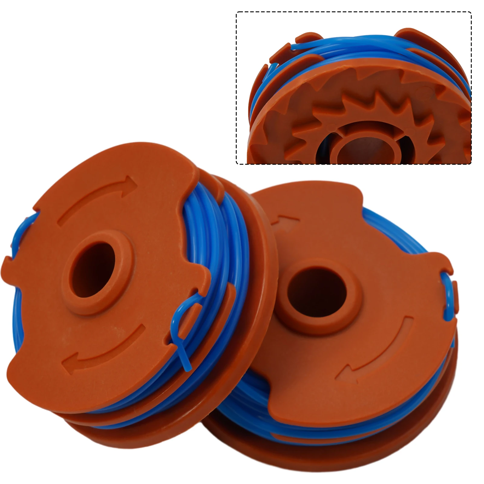 

Lawn Mower Line Spools MGT35025 MGT45028 2 Pcs/Set Accessories Automatic Cord Supply Easy To Replace Brand New