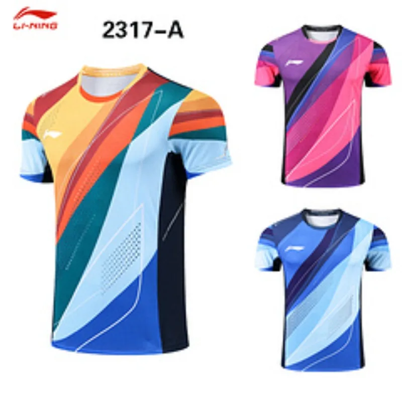 New national team competition table tennis uniform quick drying breathable sports short sleeved top men's competition uniform
