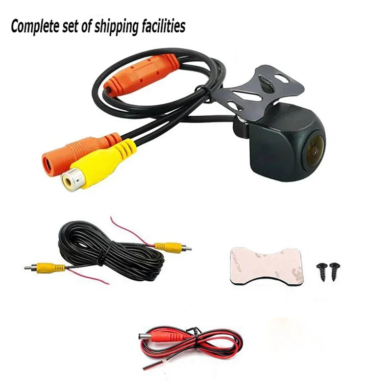 Modified 170°AHD Dynamic Trajectory Vehicle Rear View Camera Car Reversing Black Fisheye Lens Night Vision Waterproof Universal — view 3