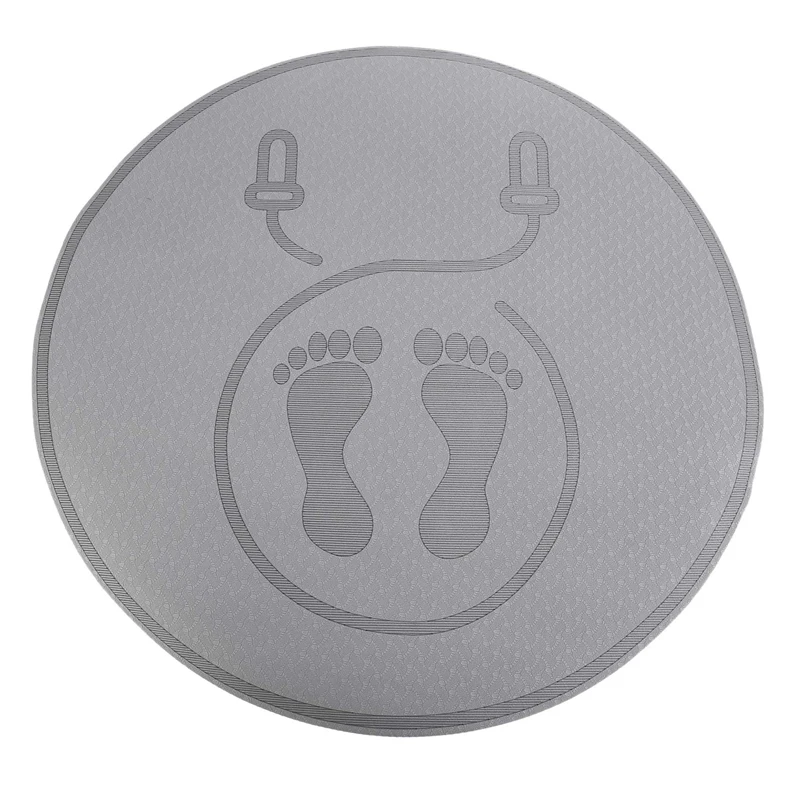 충격 흡수 및 방음 점프 로프 매트, 가정용 음소거 매트, 실내 야외 피트니스 스포츠 요가 매트