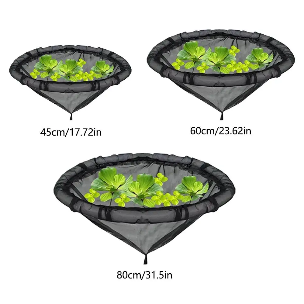 Polyester Black Pond Plant Protection Net Floating Island Barrier