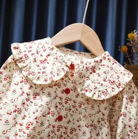 Chemise à manches longues pour filles, chemisier à la mode pour petites filles, mode coréenne, printemps, nouveau bébé, beurre, 2024 4
