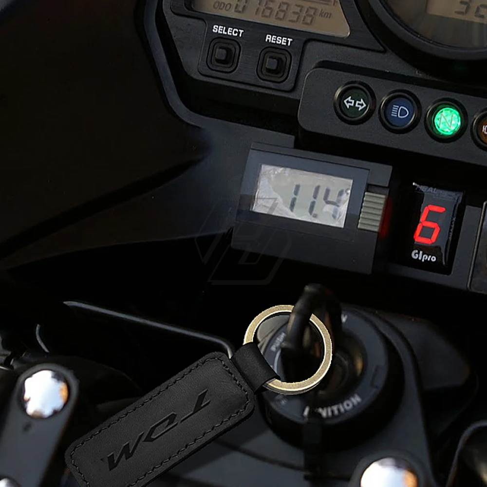 Portachiavi Moto Portachiavi In Pelle Bovina Per Yamaha Tdm 850 900