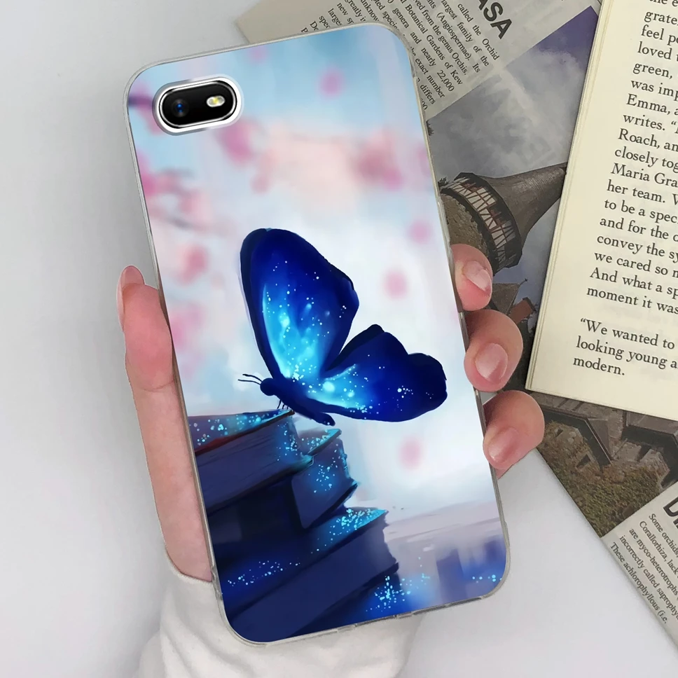 Cute Sweet Girl Transparent Soft Silicone Phone Case – 6.1 inches