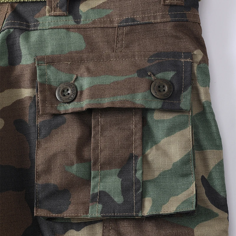Men Combat Pants With Knee Pads Tactical Cargo Sport Trousers Camouflage Multicam Trekking Hunting Clothes（Not belt） 5