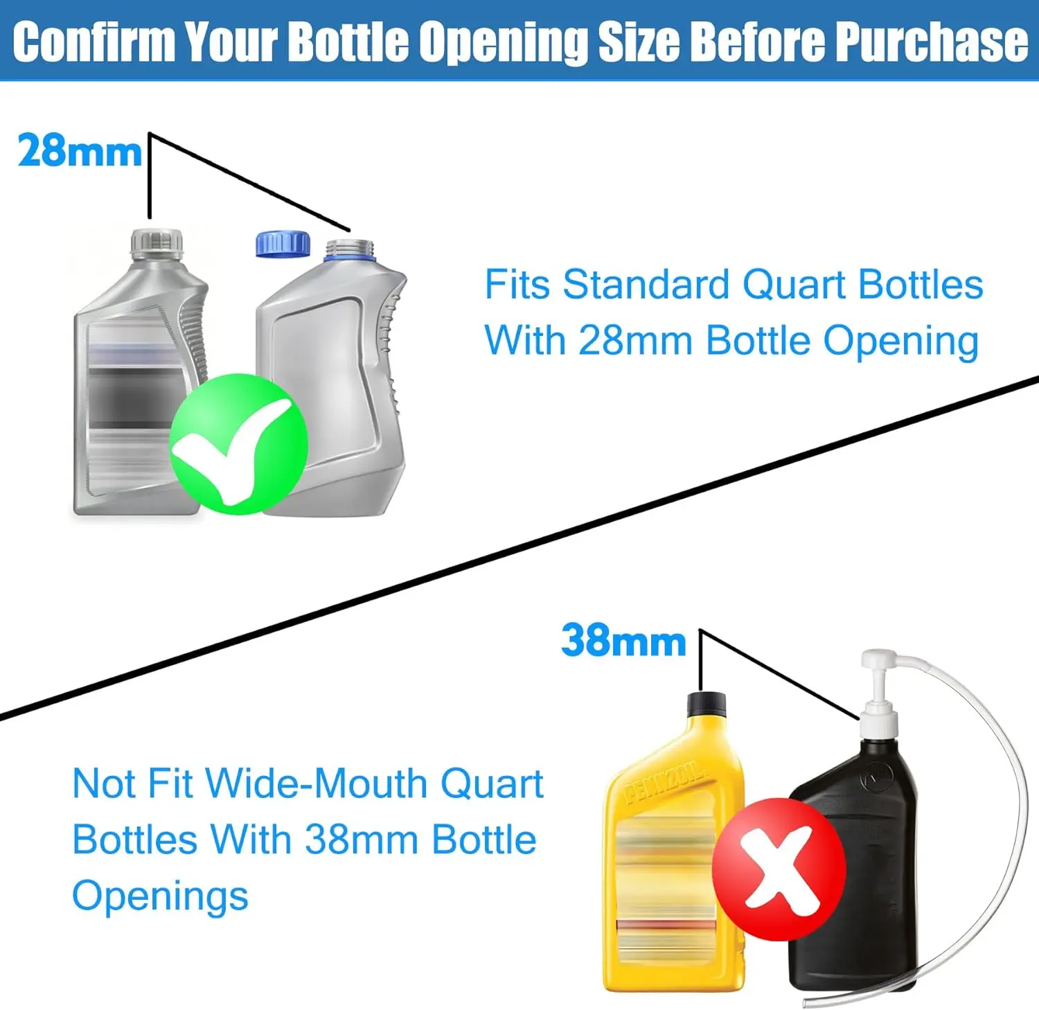 Pump For Transfer Gear Oil Differential and Transmission Fluid Fits Standard Quart Bottles Gear Lube Pump With 3rd Hand Adapter oil syringe pump liquid transfer pump