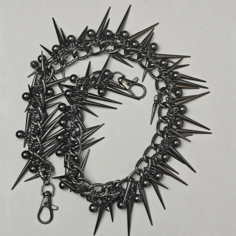 TFORESTER Gothic Wallet Chain - Heavy-Duty Punk Pant Chain With Lobster Clasps & Key Clip